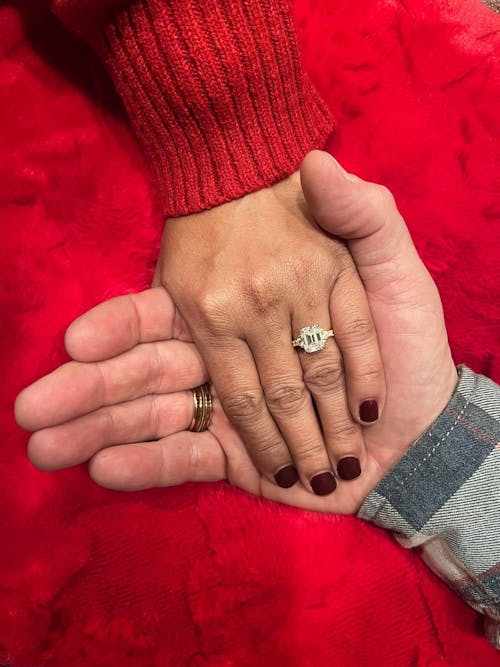 The Bella 3CT Emerald Cut Moissanite Ring