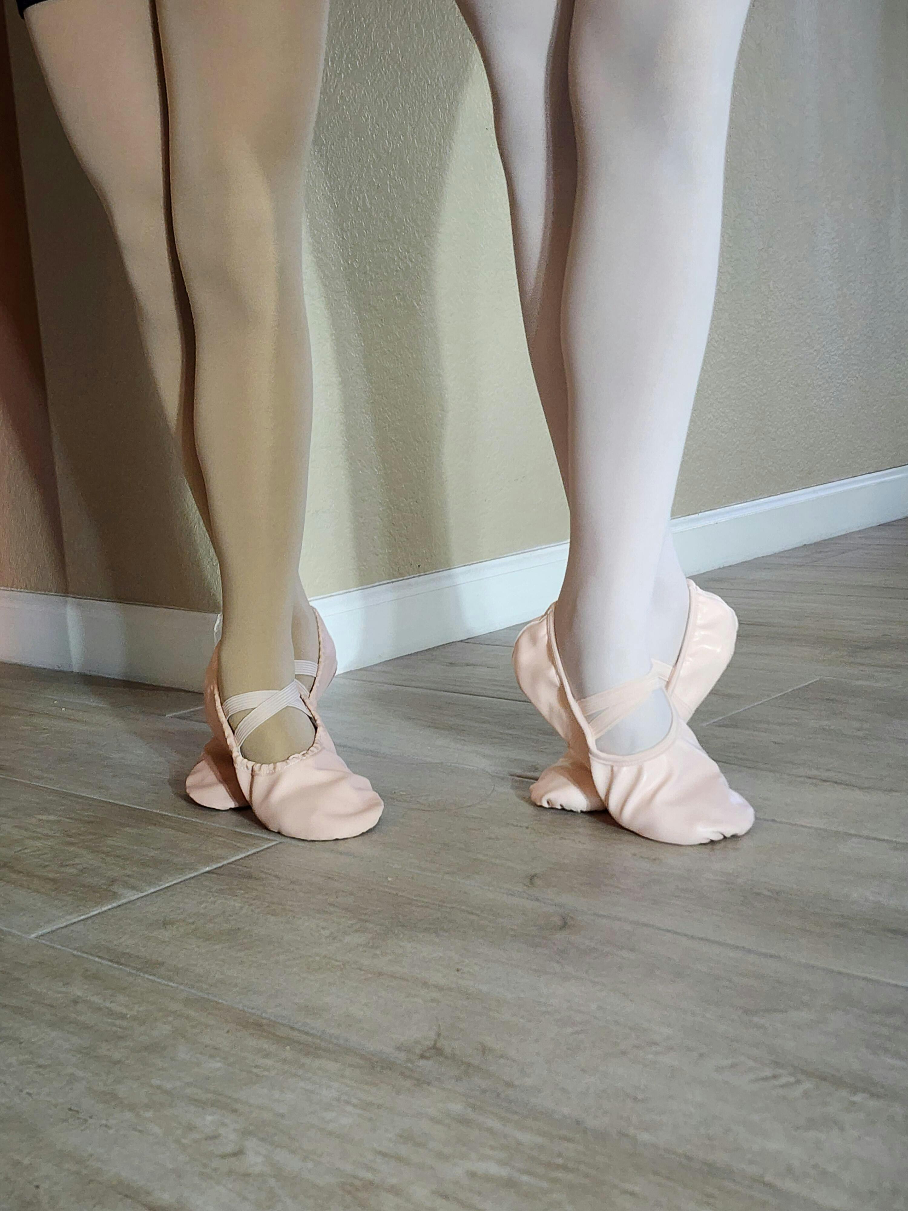 靴 TODAYFUL Softleather Ballet Shoes Stelle Girls Premium Soft Leather Ballet Shoes Full Sole
