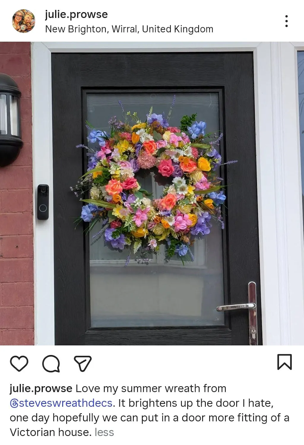 Customer testimonial