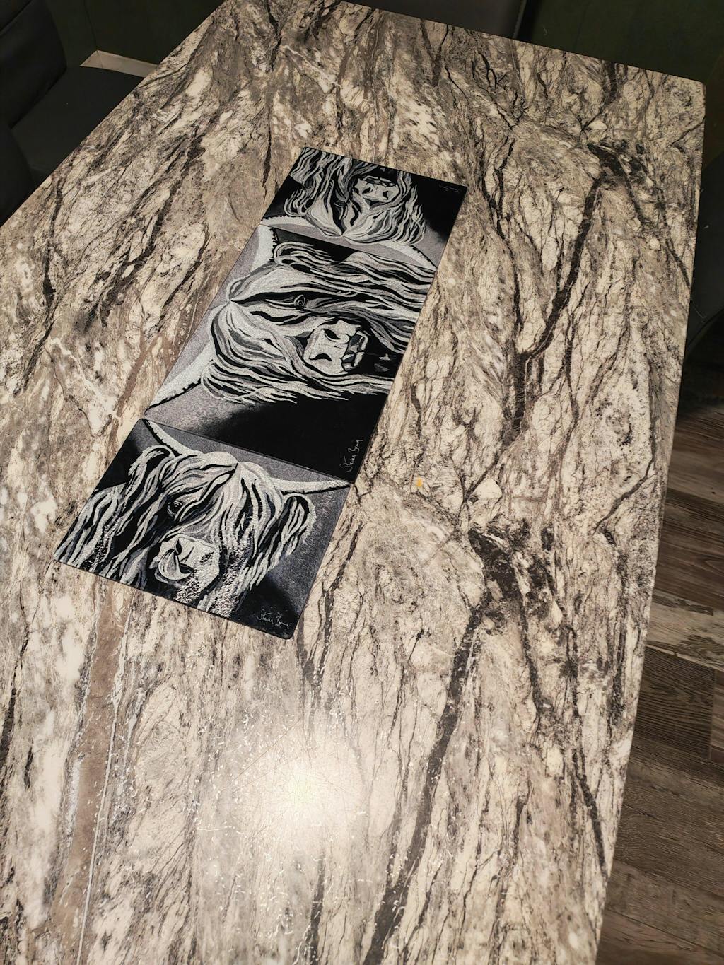 Harris McCoo The Noo - Glass Chopping Board