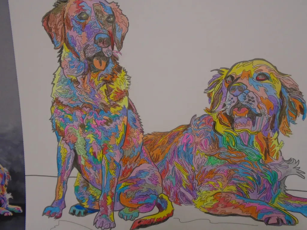 Steven Brown Colouring Books