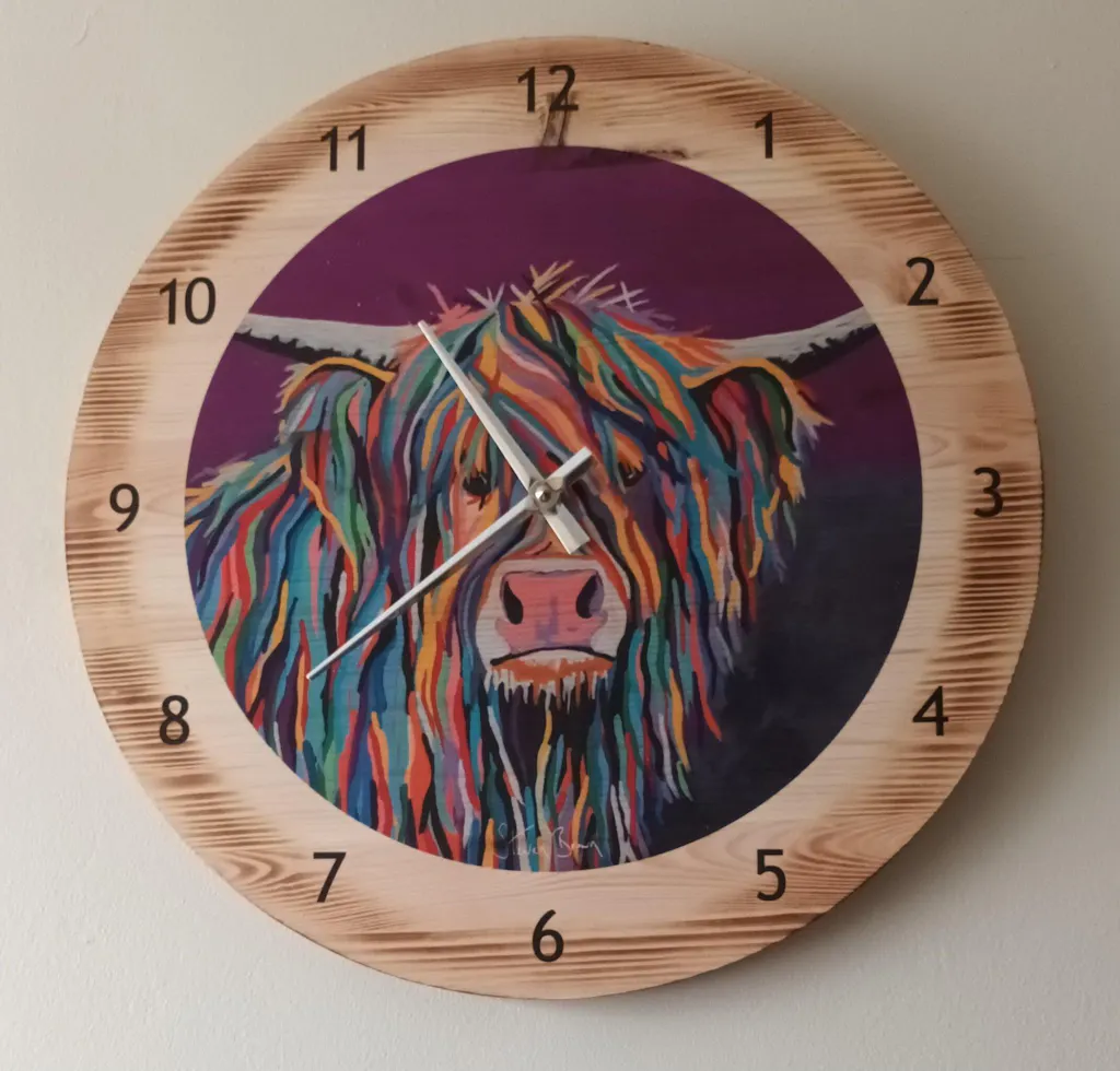 Angus McCoo - Wooden Clock