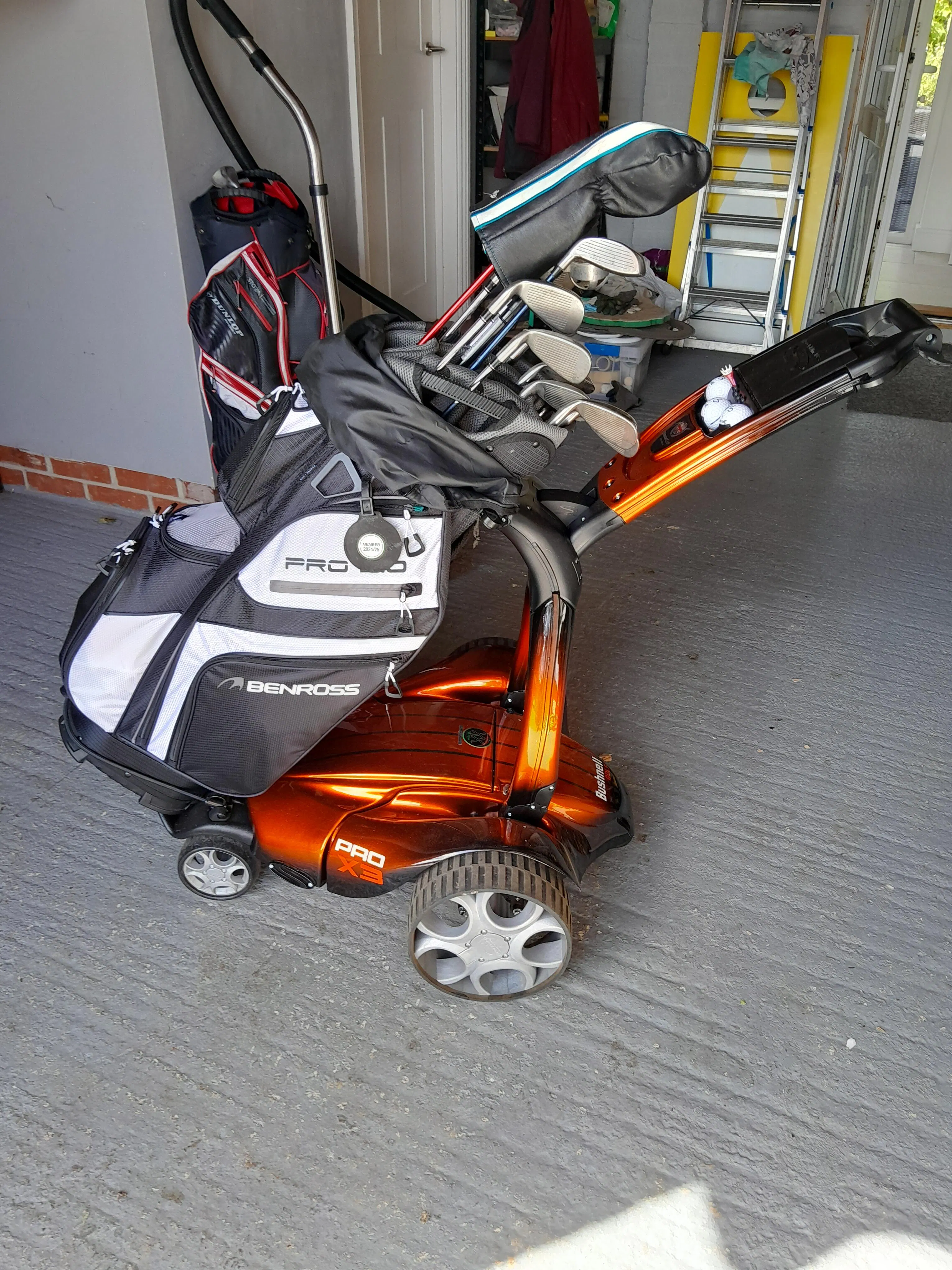 STEWART X10 FOLLOW ELECTRIC CART SILVER