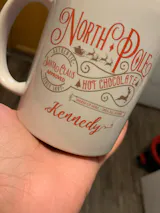 Personalized North Pole Mug | Santa Mug | Hot Chocolate Mug