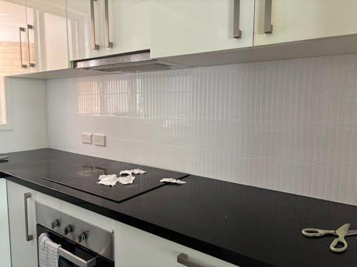 Kit Kat Stick on Tile - All White