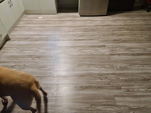 Vinyl Floor Planks Stick on Tile - Cool Light Grey