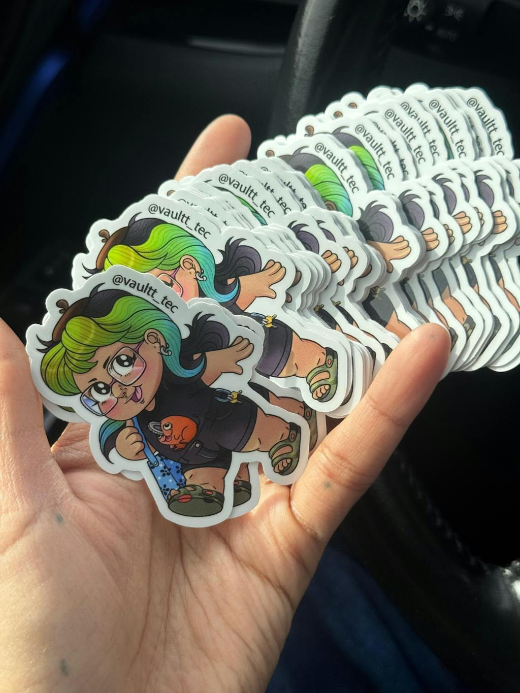 Sticker Cyborg | Buy Custom Stickers The Easy Way