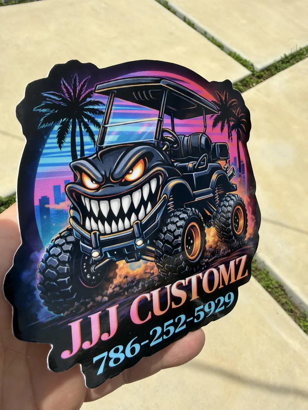 Custom Shape Stickers