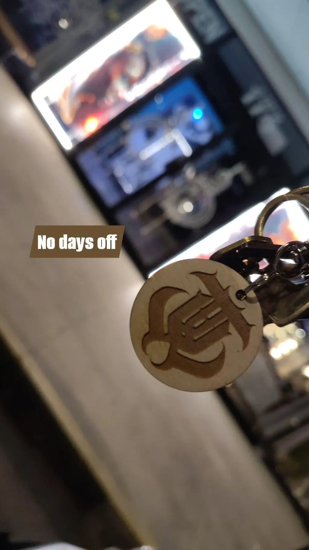 Custom Wood Keychain