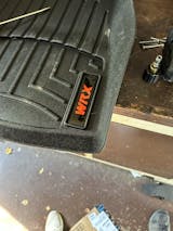 Custom Weathertech Floor Mat Logo (Etched Metal) - Universal – StickerFab