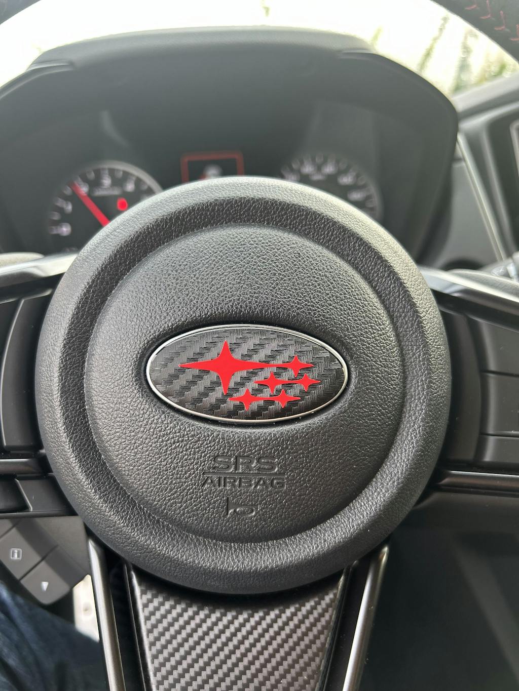 Steering Wheel Emblem Overlay fits 20052023 WRX / STI / Forester / Cr