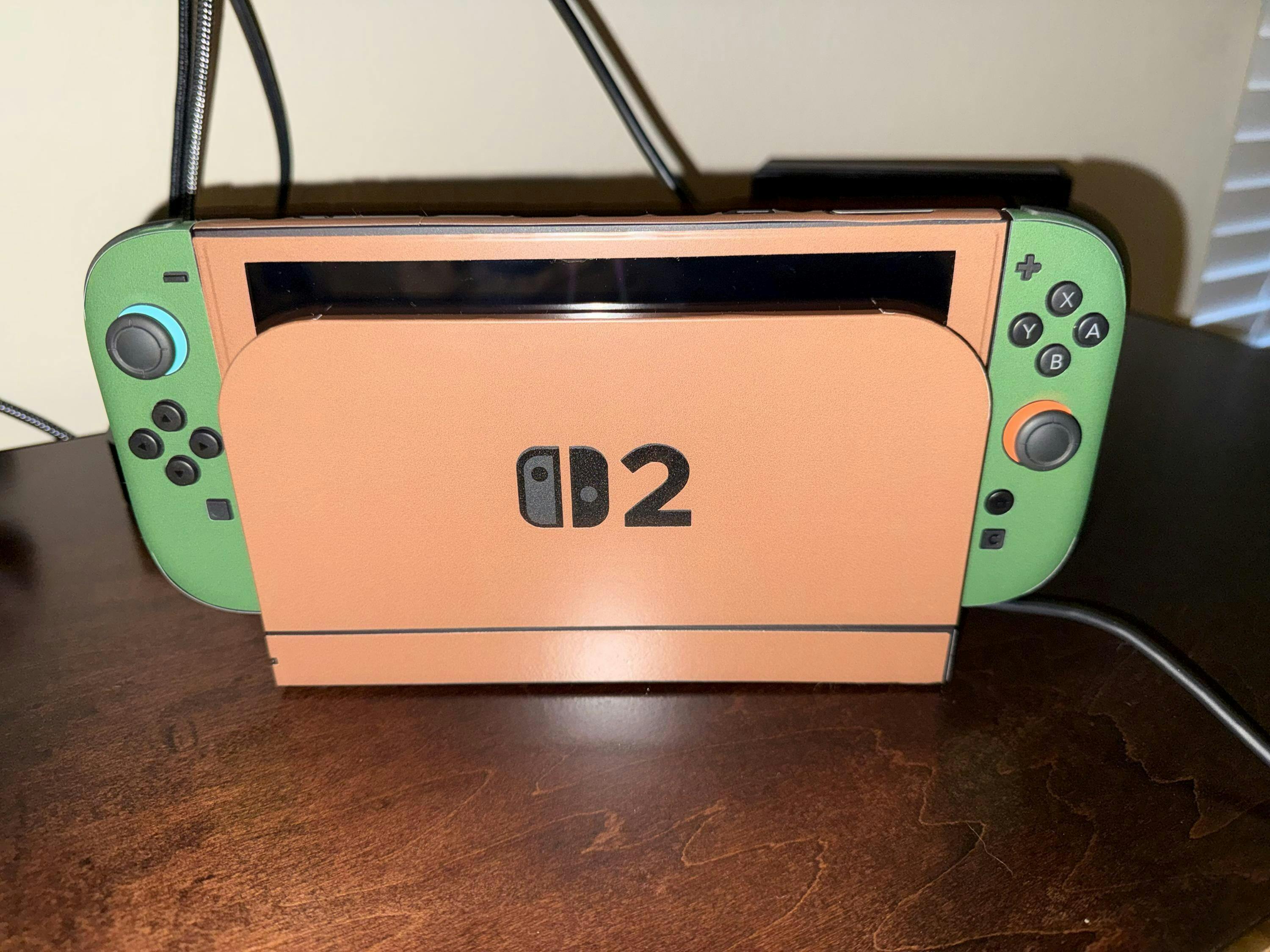 Forest Green Nintendo Switch 2 Decal Skin