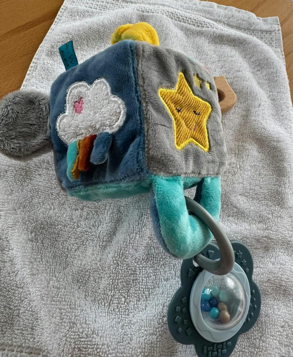 ITH-Stickdatei "Activity Soft Würfel Koala" -  Motorikwürfel für die Stickmaschine