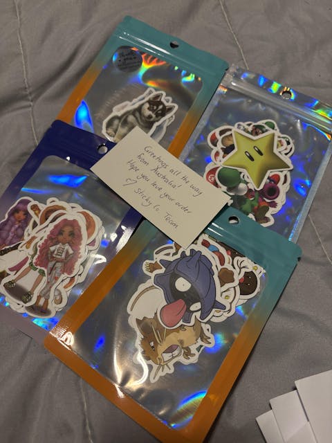 Rainbow Doll Stickers | Bundle of 15pcs (random selection)