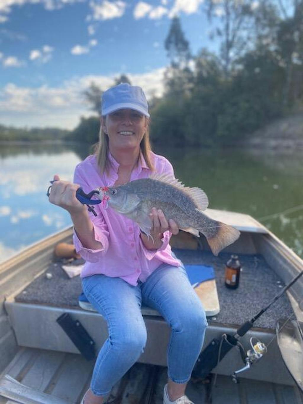 StinkyBaits Triple X Silver Flash Lure