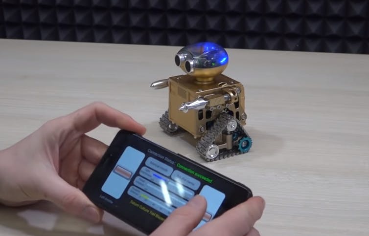 TECHING DIY Traiblazers 1 Self-assembled APP Control Smart Delicate ...