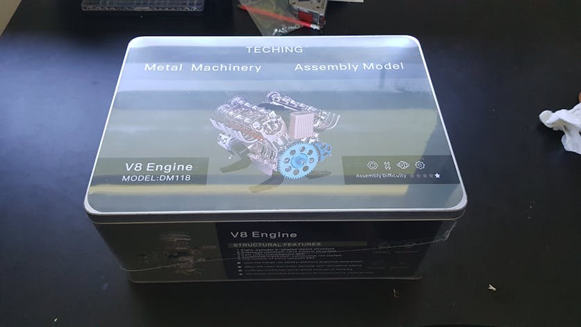 Comprar AMOC TECHING V8 Engine Model Kit, 500+Pcs 1:3 DIY Metal Simulation  Mechanical Car Engine for Science Enthusiasts and Adults en USA desde Costa  Rica