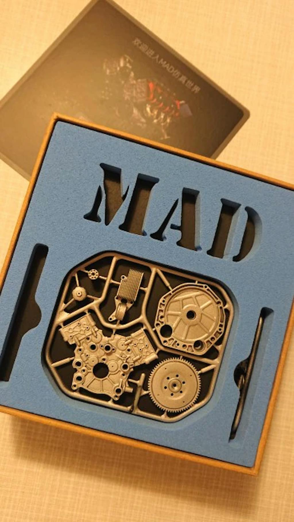 MAD RC DIY V8 Engine Model Kit for Capra VS410 Pro Build Your Own V8