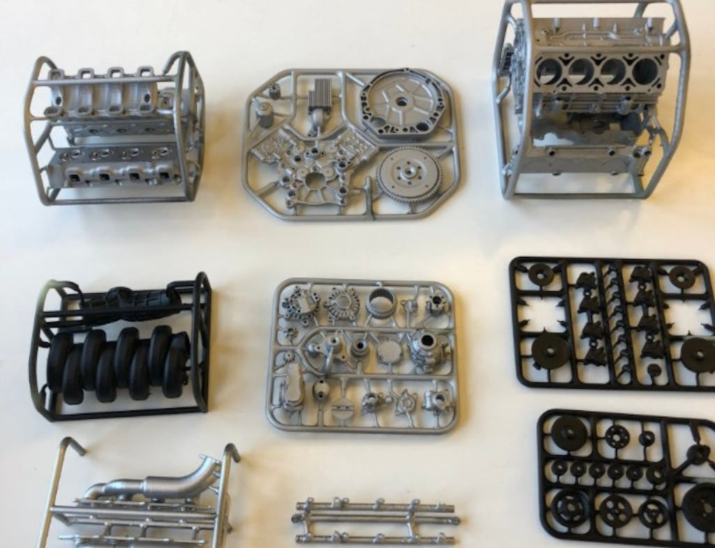 MAD RC DIY V8 Engine Model Kit for Capra VS410 Pro Build Your Own V8