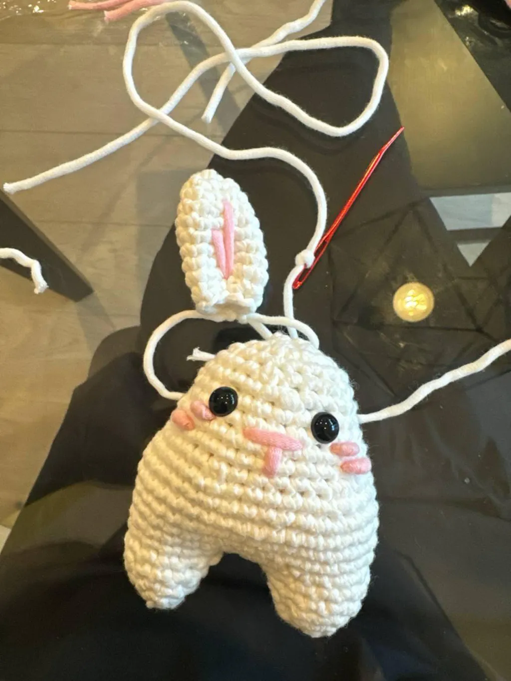 Bunny Crochet Kit (Pebbles)