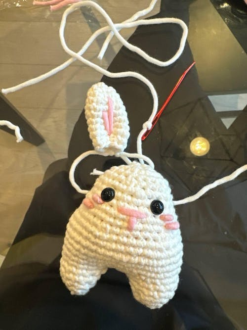 Bunny Crochet Kit (Pebbles)