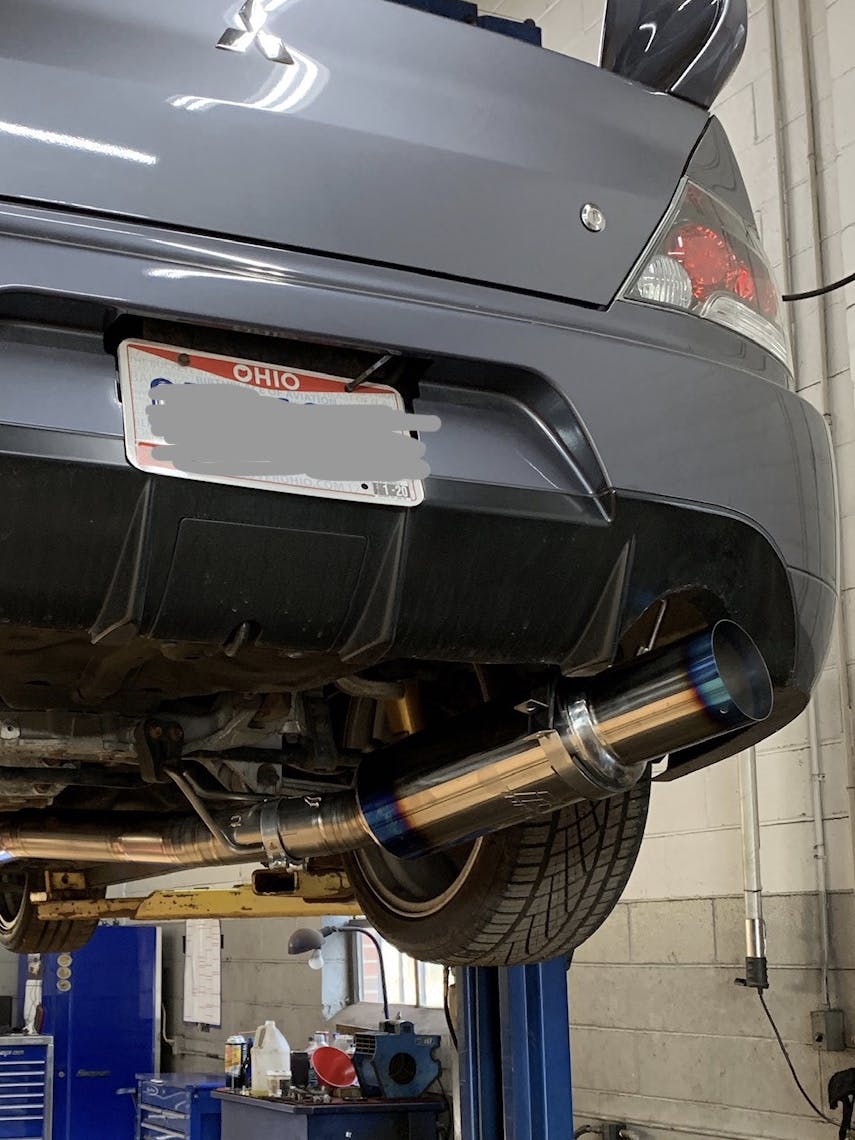 Tomei Evo 7/8/9 Titanium CatBack Exhaust