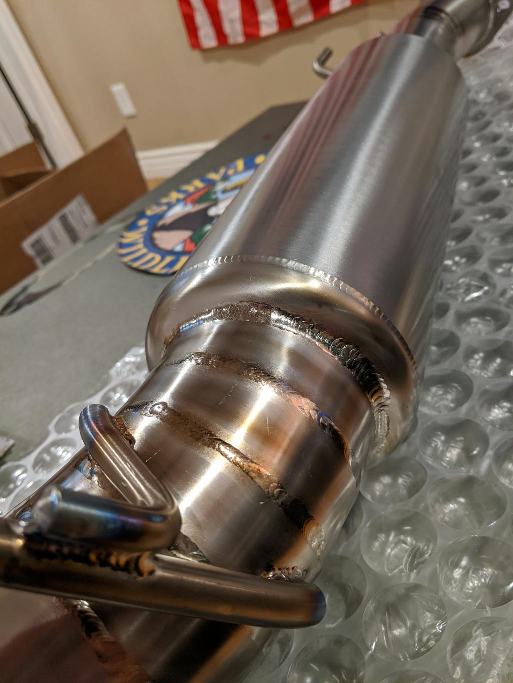 STM Evo 7/8/9 3" Titanium CatBack Exhaust