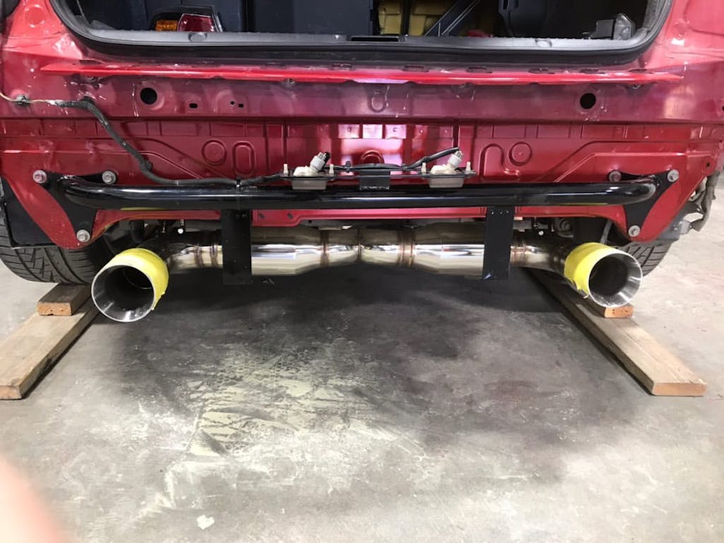 STM Evo X Lightweight Rear Bumper Support Bar