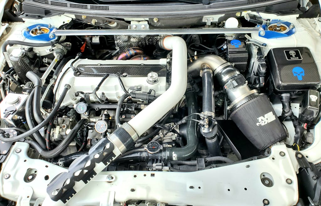 STM Evo X Aluminum Intake Heat Shield