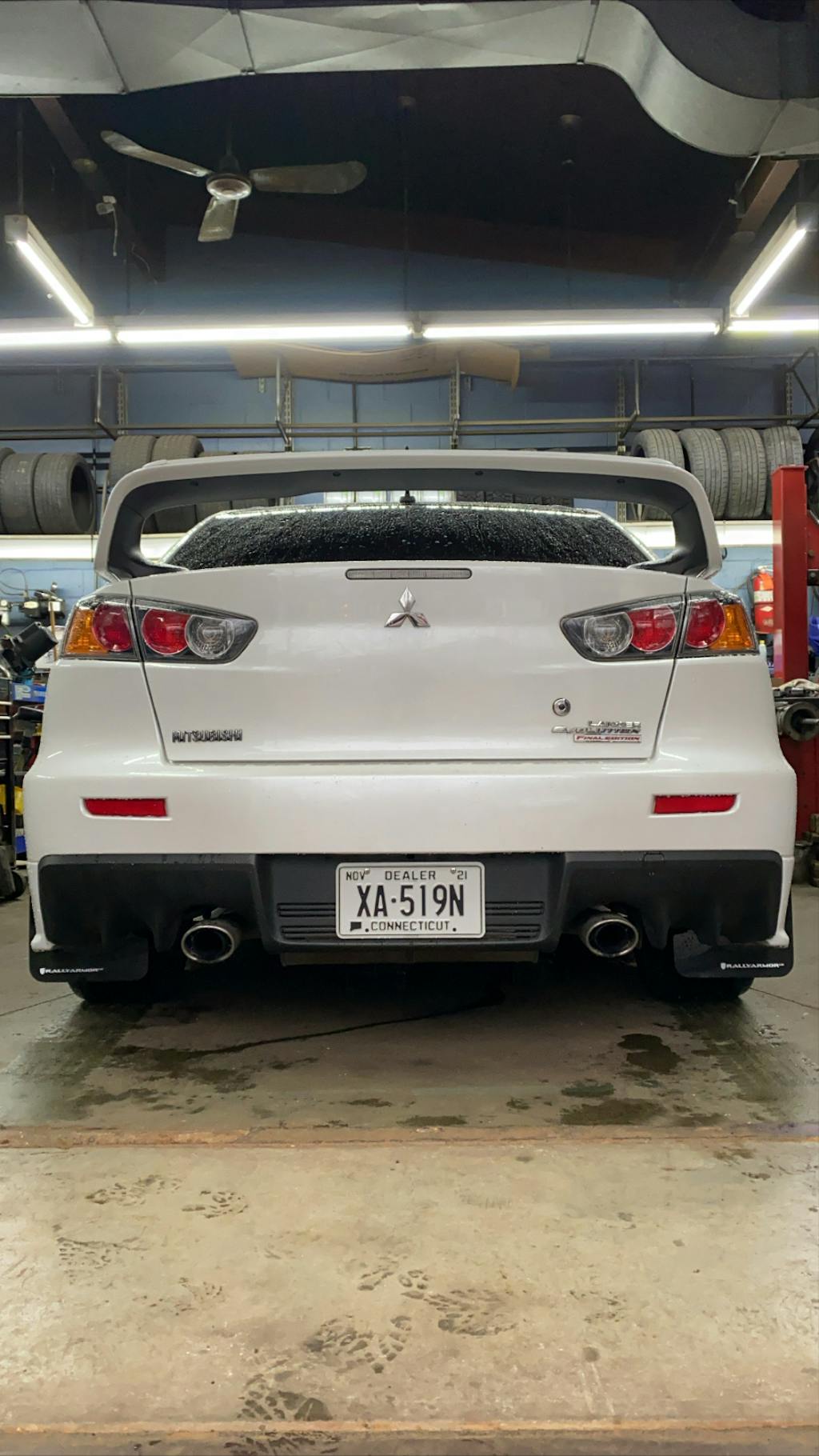Rally Armor Mud Flaps for Evo