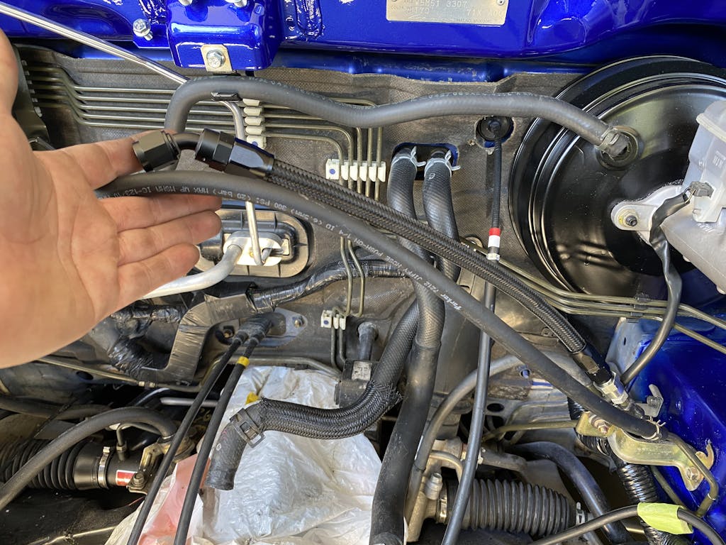 STM Evo 7/8/9 E85 Fuel Feed Kit (Hard Line to Rail)