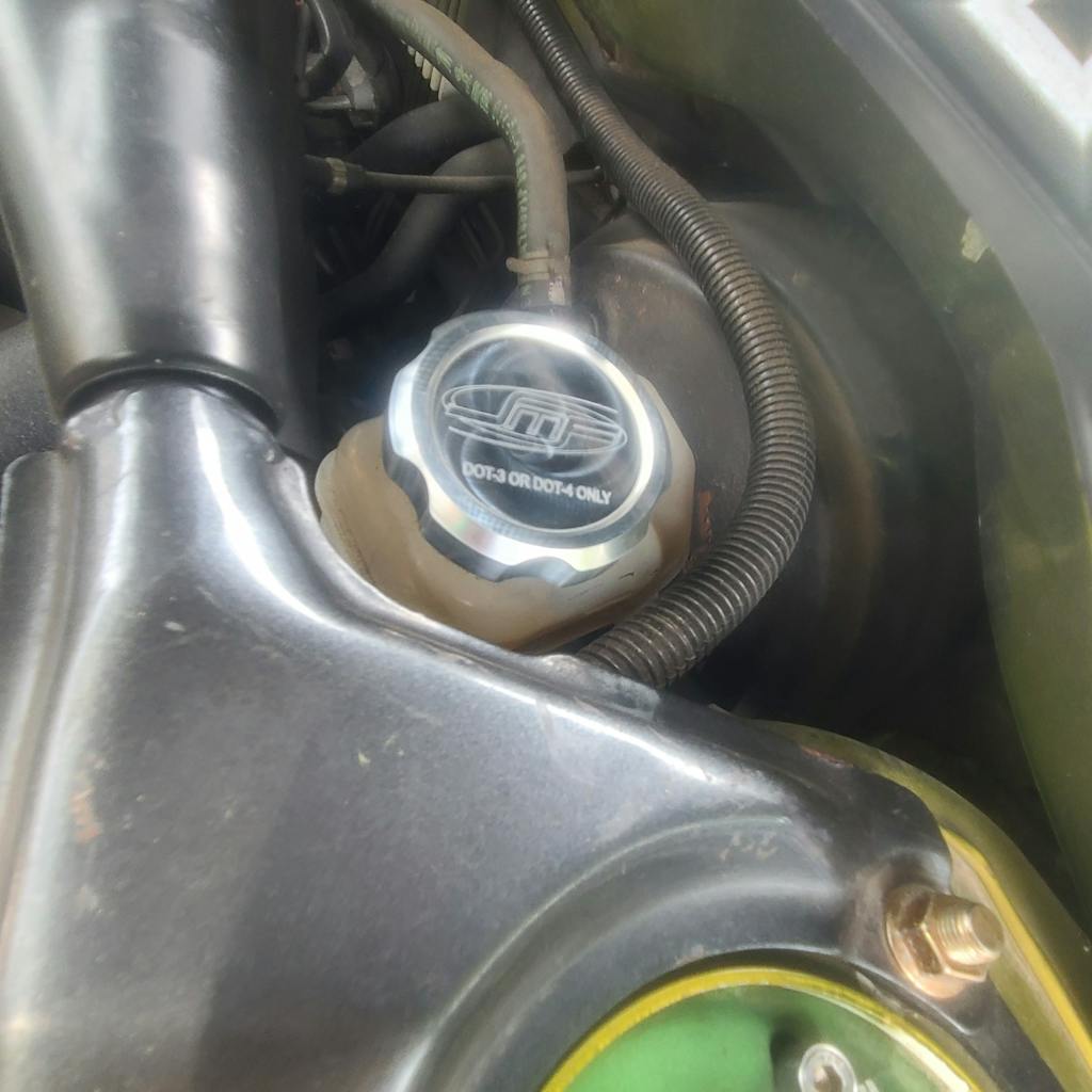 JMF Brake Fluid Reservoir Cap for Evo 7/8/9