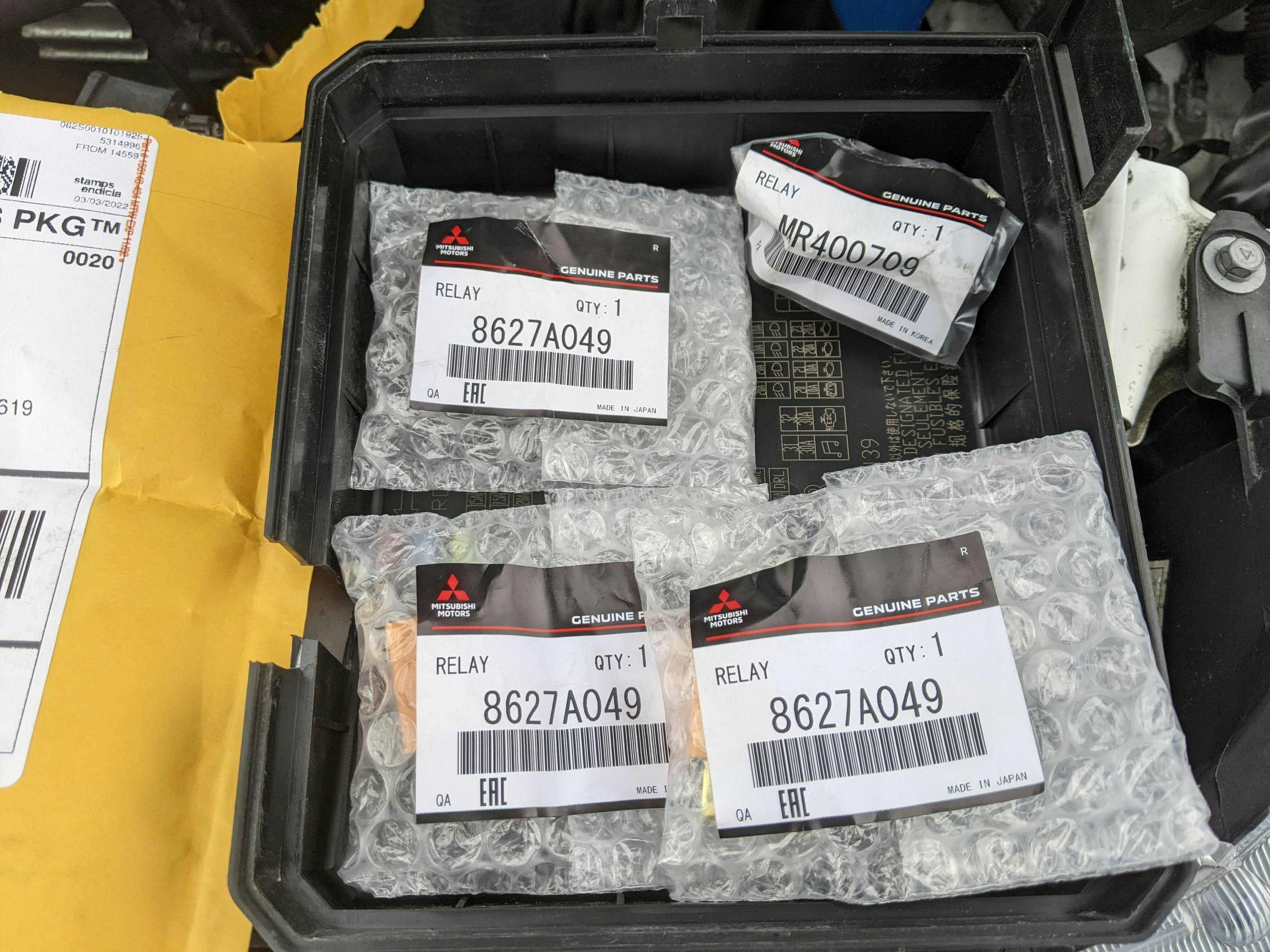 STM OEM Evo X Cold Start Relay Replacement Kit