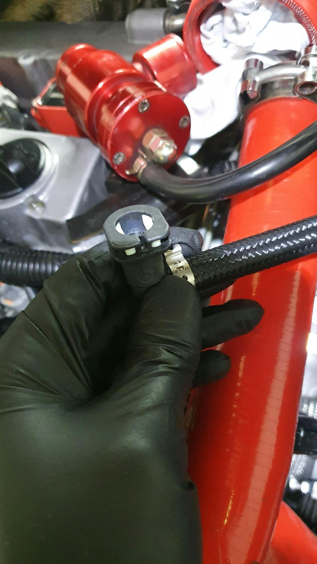 AMS Evo X Fuel Rail Kit