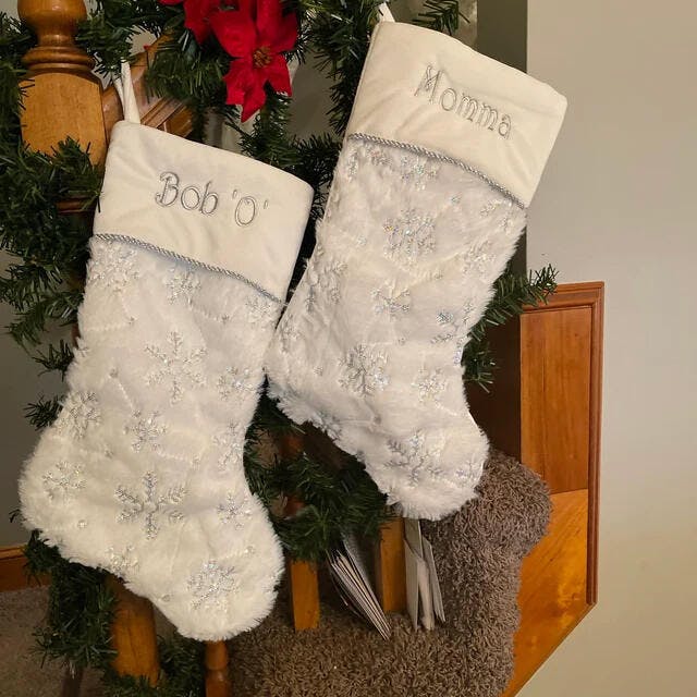 Christmas Stocking Valery Madelyn 21 Nch Large Chrstmas Stockng