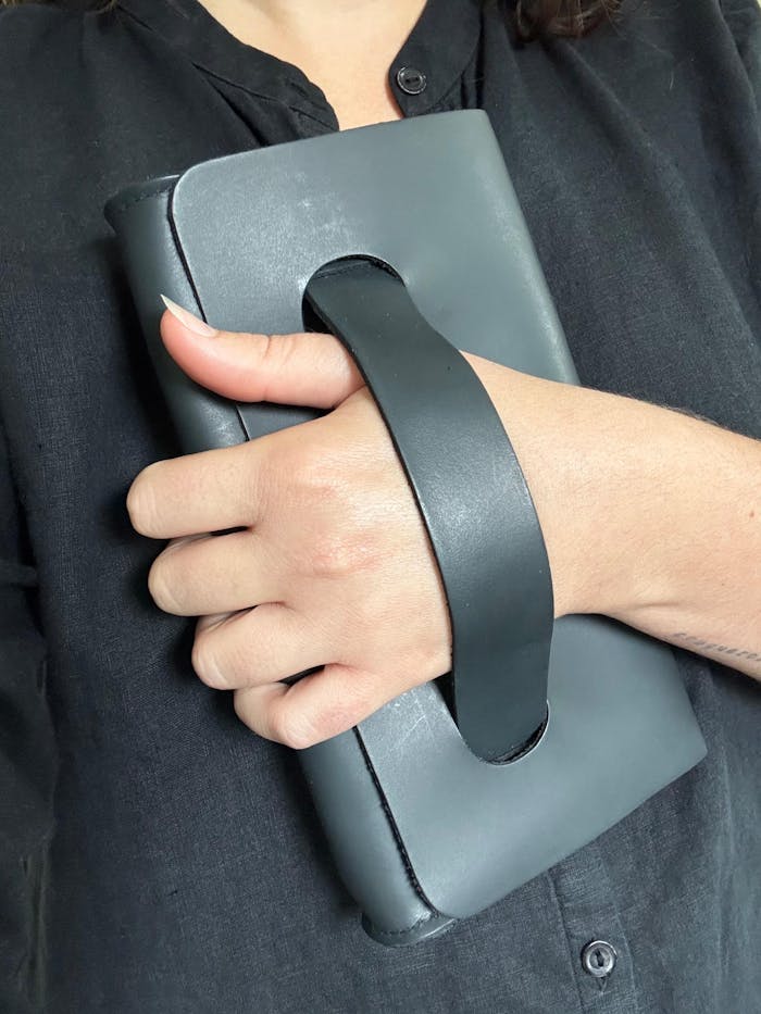 Clutch Bag With Handle