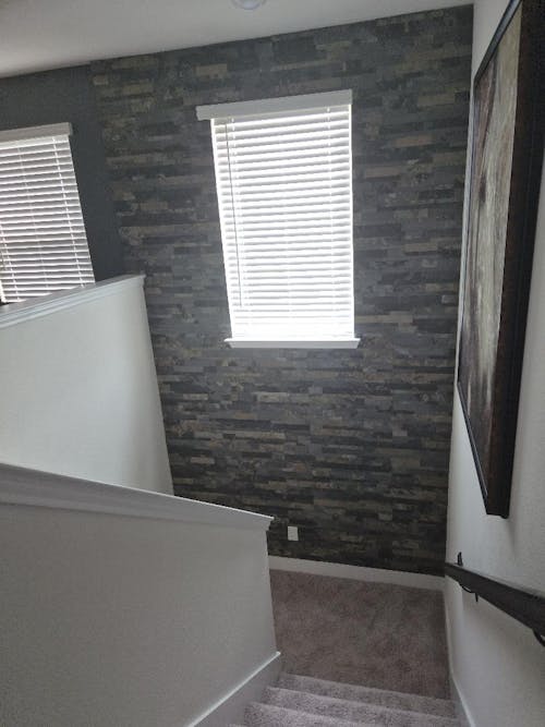 Rustic Slate - Self-Adhesive 3D Peel & Stick Real Stacked Stone Tiles [Pack of 10]