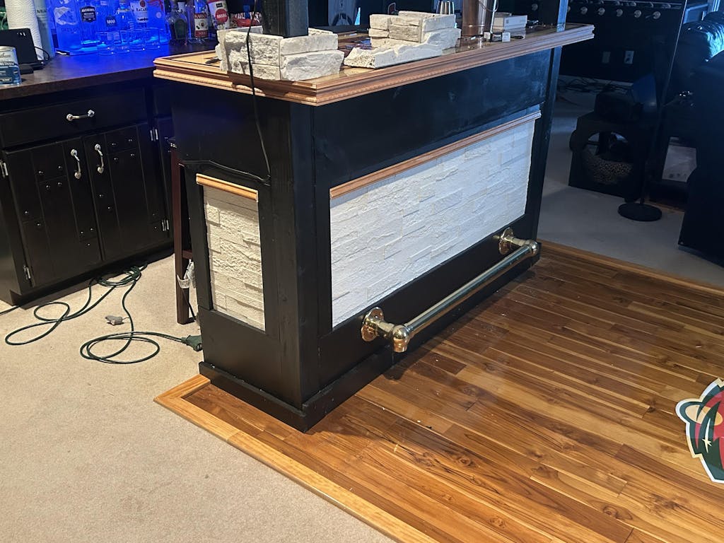 Ecru White - Self-Adhesive 3D Peel & Stick Real Stacked Stone Tiles [Pack of 10]