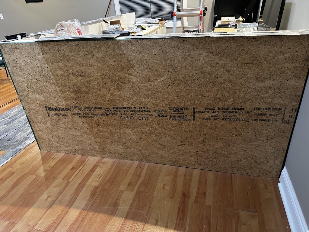 Burning Forest - Self-Adhesive 3D Peel & Stick Real Stacked Stone Tiles [Pack of 10]