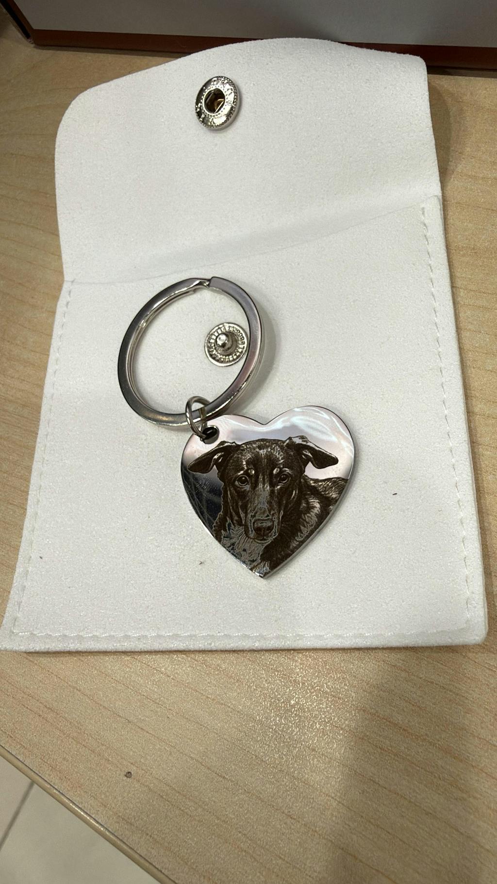 Heart keychain