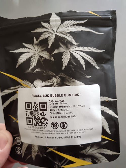 SMALL BUD BUBBLE GUM CBD+