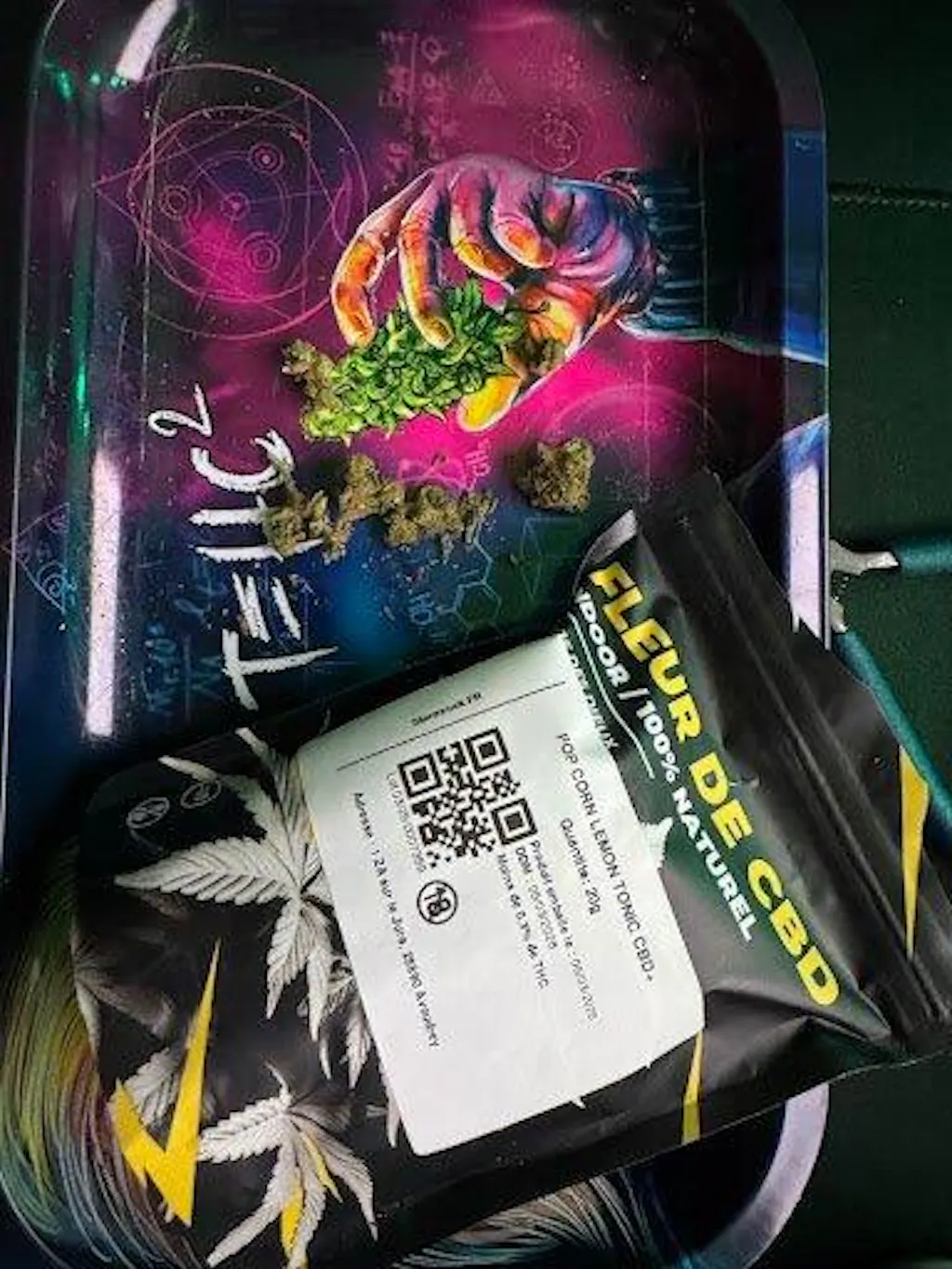 POP CORN LEMON TONIC CBD+