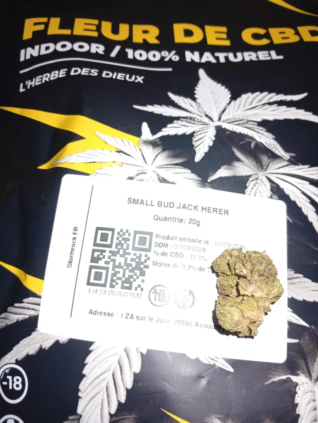 SMALL BUD JACK HERER