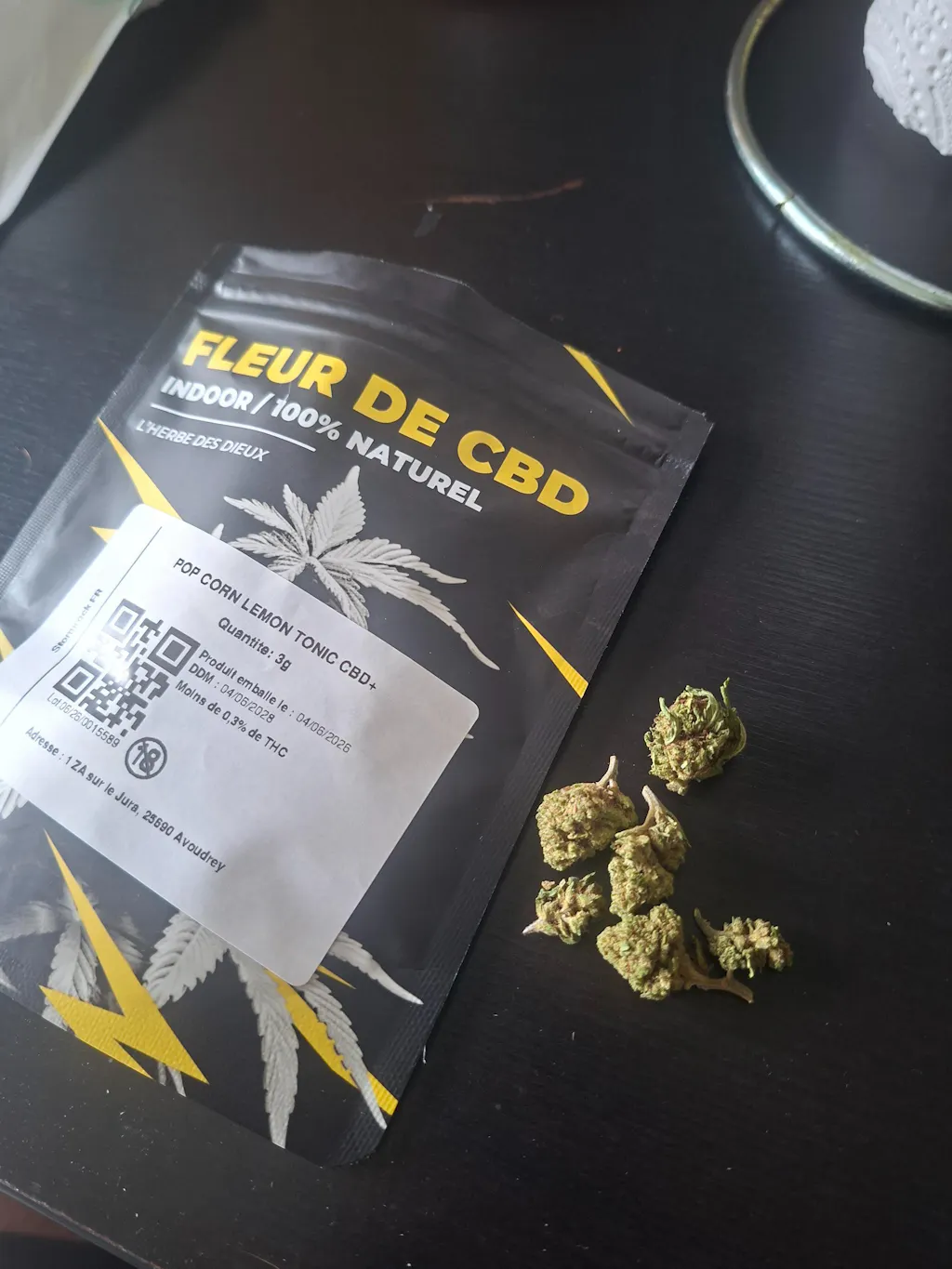 POP CORN LEMON TONIC CBD+