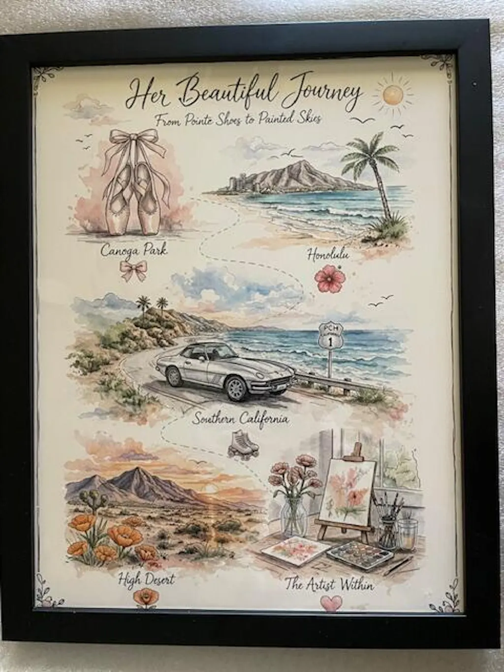 Custom Illustrated Map