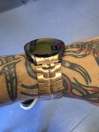 [Galaxy Watch 4-7] Fitted Steel Bracelet - Armour - Rose Gold