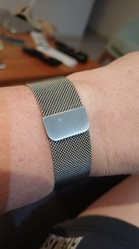 [Galaxy Watch 4-7] Fitted Milanese - Silver