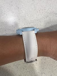 [Quick Release] Padded Leather - White