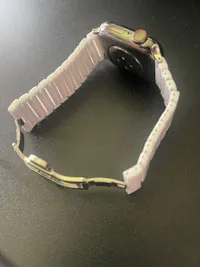 [Apple Watch] Ceramic Bracelet - White