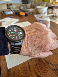 [Galaxy Watch 4-7] Fitted Steel Bracelet - Black